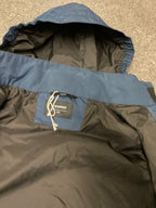 Vintage unisex everest voyage waterproof blue jacket