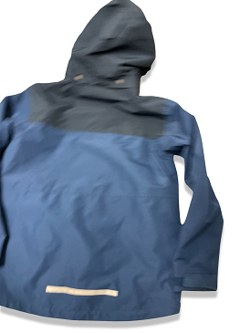 Vintage unisex everest voyage waterproof blue jacket