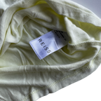 REISS Yellow Women's Sleeveless Cotton Tee-shirt L 25 W17 SKU 5217