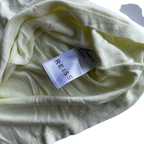 REISS Yellow Women's Sleeveless Cotton Tee-shirt L 25 W17 SKU 5217