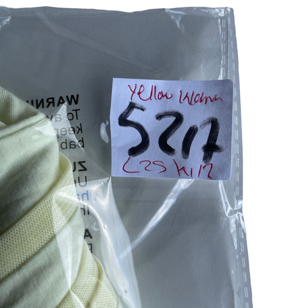 REISS Yellow Women's Sleeveless Cotton Tee-shirt L 25 W17 SKU 5217