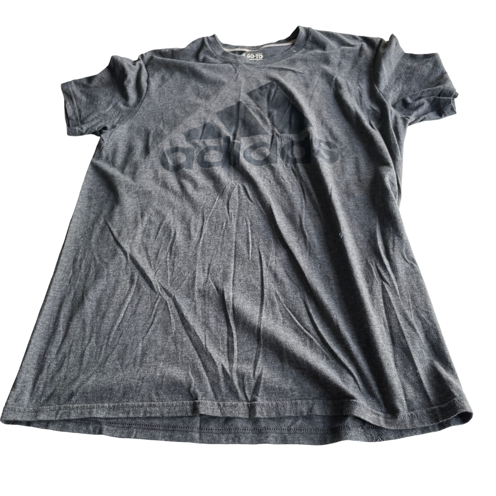 adidas Grey &nbsp;Tops &amp; Shirts for men L 30 W 19 &nbsp;SKU 5219