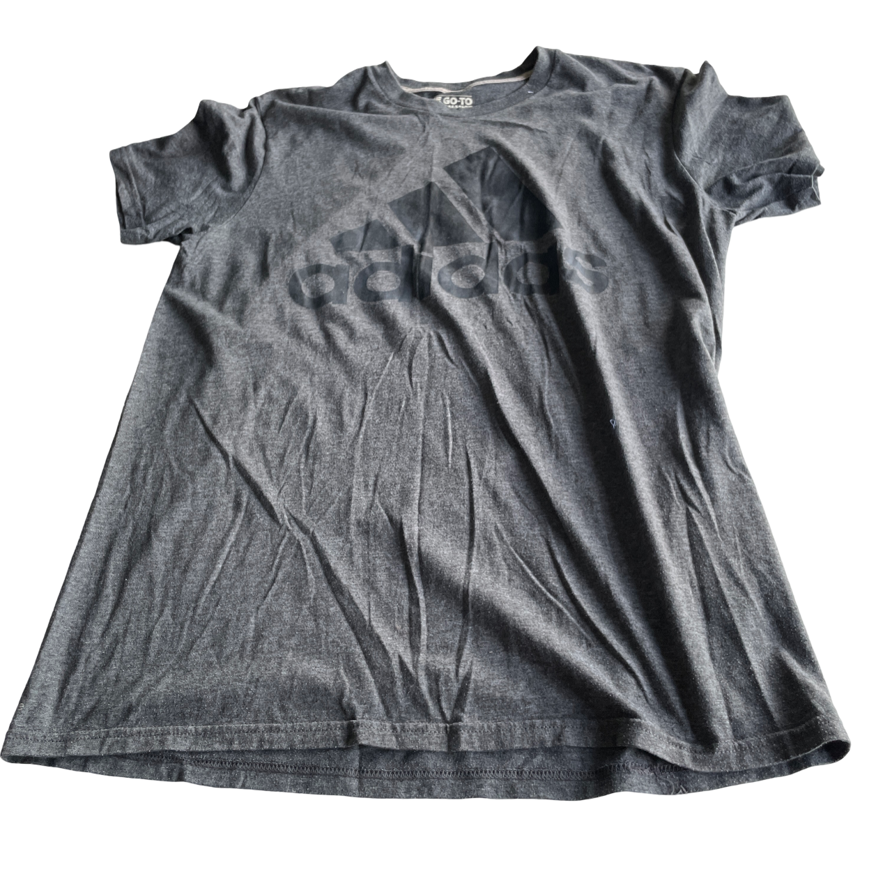 adidas Grey &nbsp;Tops &amp; Shirts for men L 30 W 19 &nbsp;SKU 5219