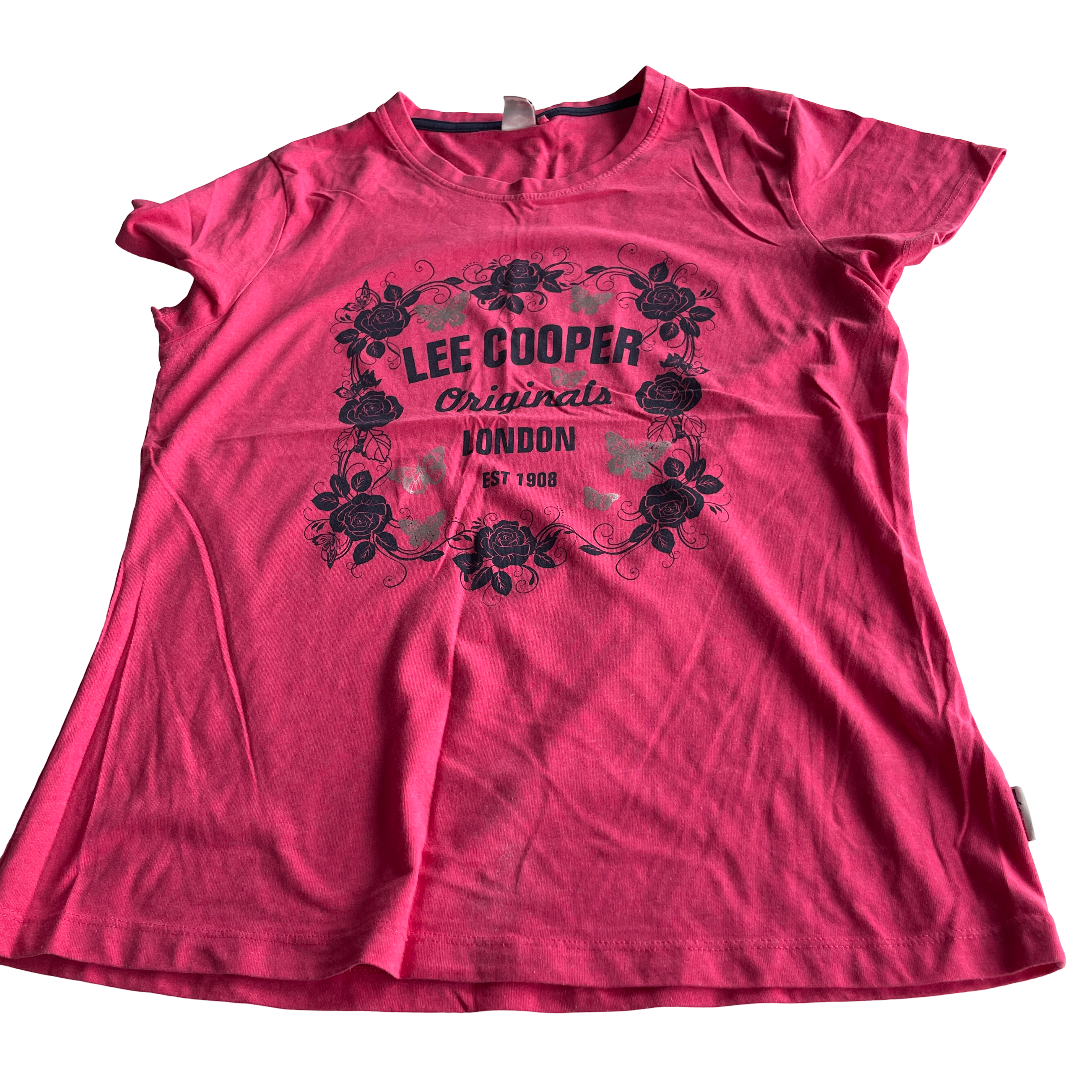 Lee Cooper Pink Short Sleeve Tops &amp; Shirts for WomenLee Cooper Pink Short Sleeve Tops  Shirts for Women L 26 W 19 UK 16/XL SKU 5226