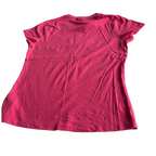 Lee Cooper Pink Short Sleeve Tops  Shirts for Women L 26 W 19 UK 16/XL SKU 5226