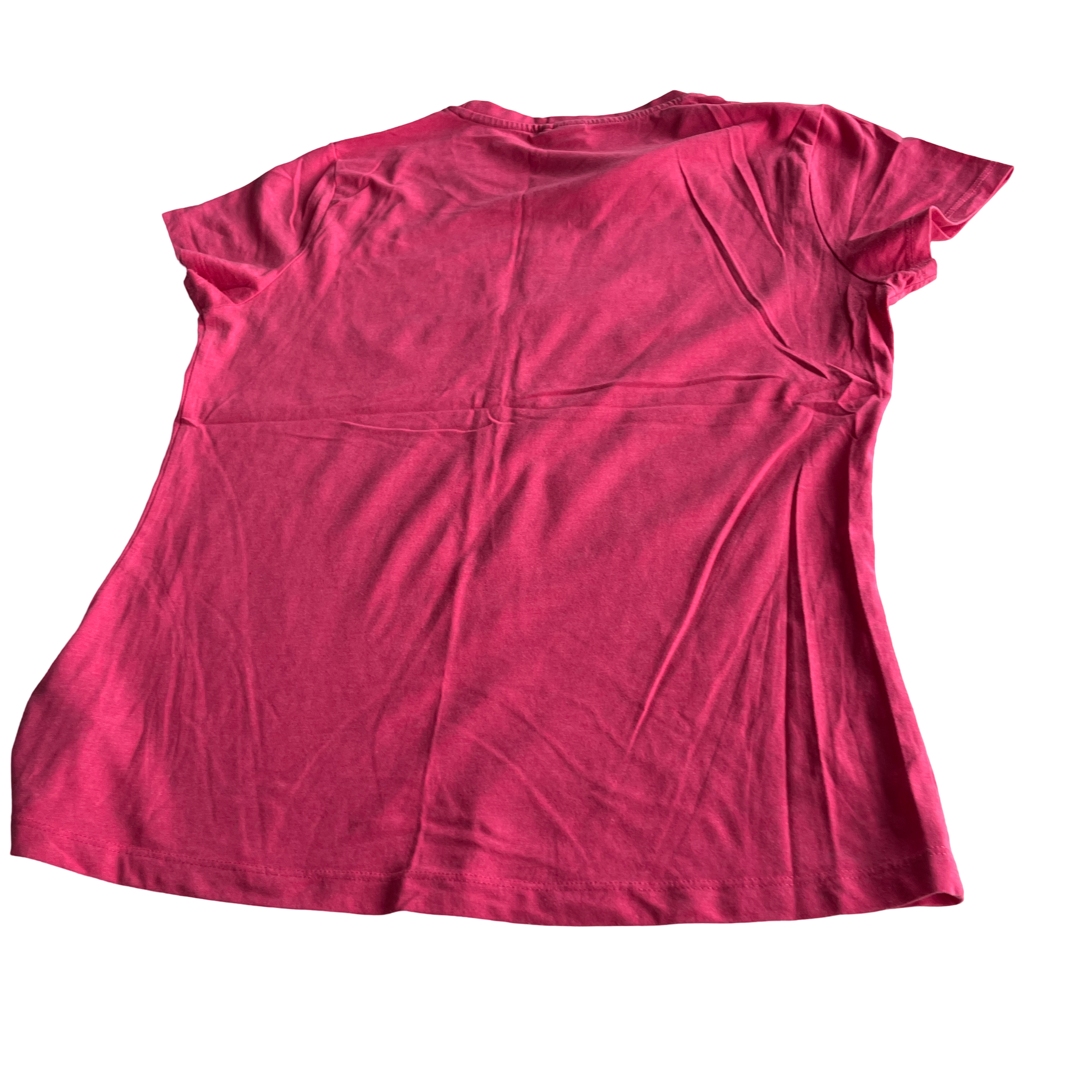 Lee Cooper Pink Short Sleeve Tops  Shirts for Women L 26 W 19 UK 16/XL SKU 5226