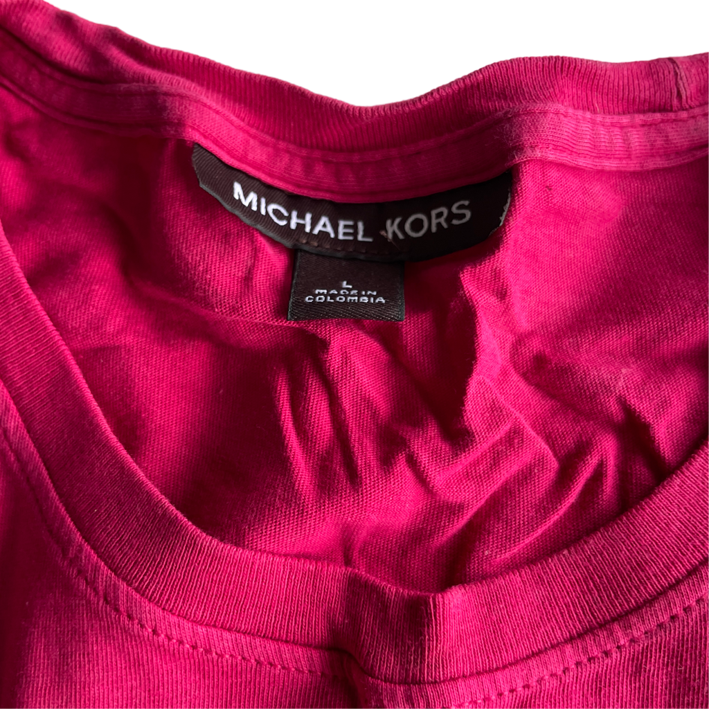 Michael Kors Hot Pink Short Sleeve Tee