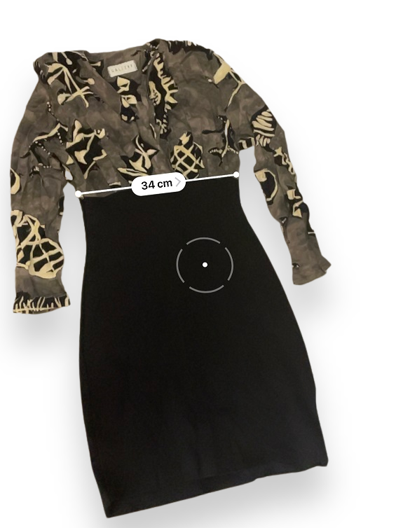 Rubynee Vintage y2k womens Gallery short black dress size 14