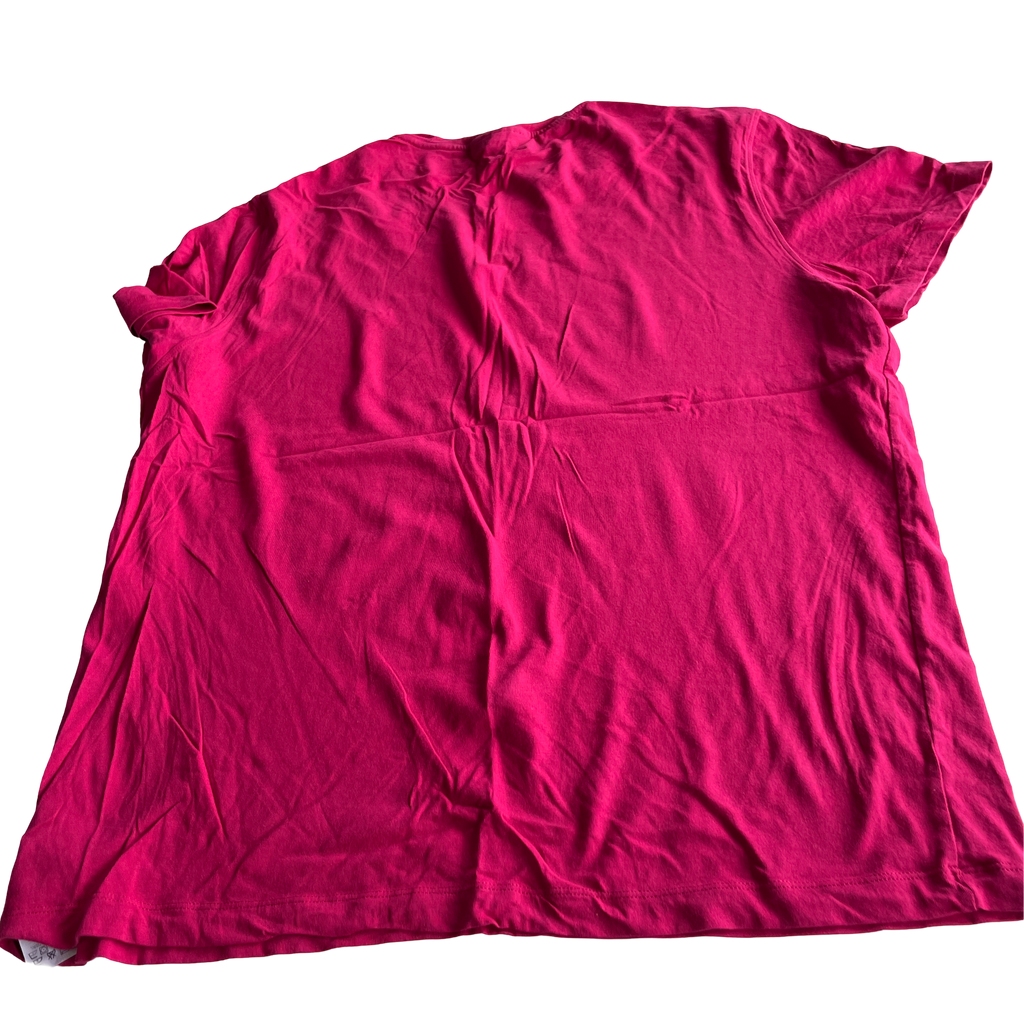 Michael Kors  Hot Pink - SHORT SLEEVES TEE - Print T-shirt - large L 28 W 23 SKU 5227