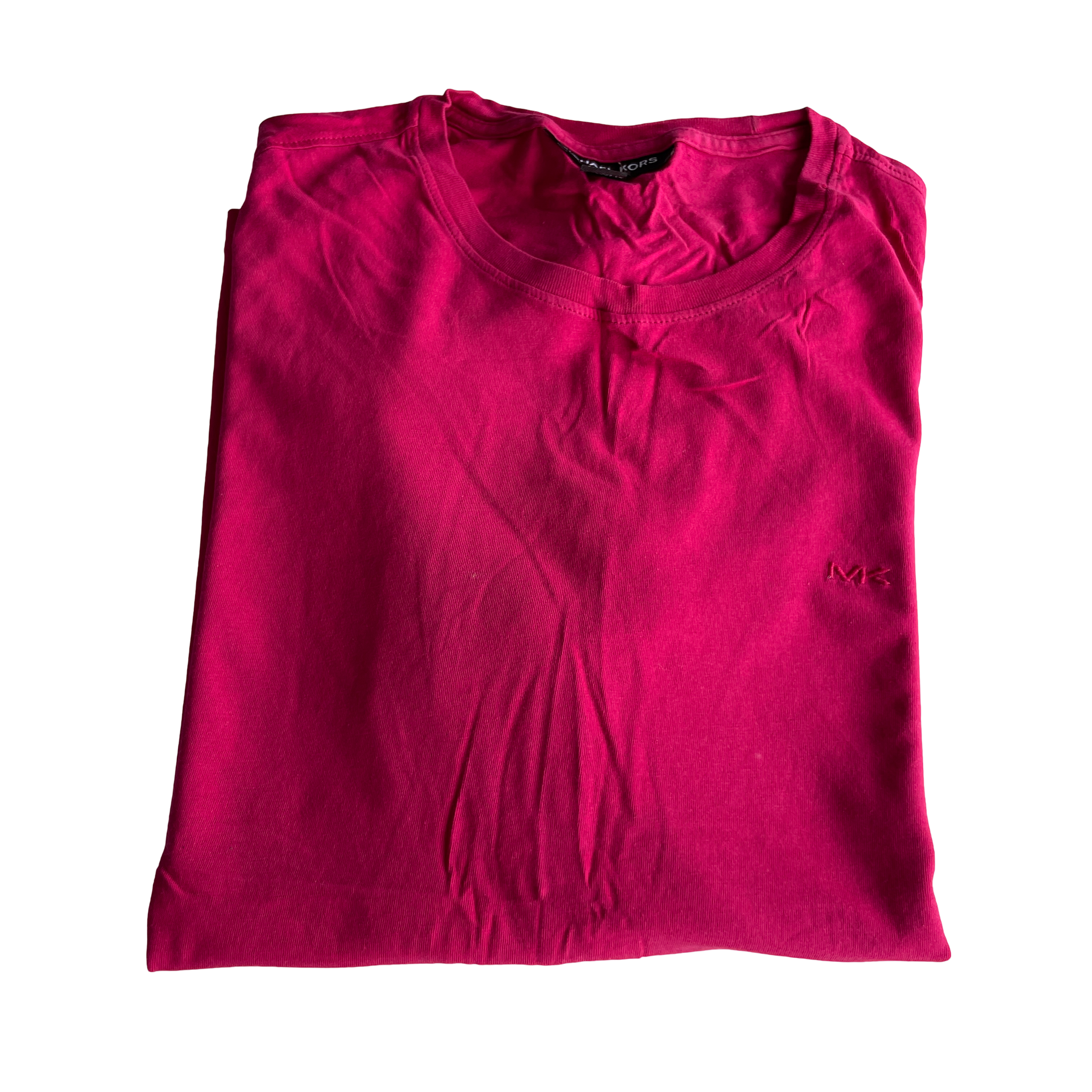 Michael Kors  Hot Pink - SHORT SLEEVES TEE - Print T-shirt - large L 28 W 23 SKU 5227