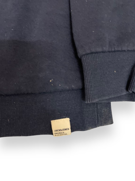 Vintage y2k Jack & Jones Junior navy hoodie