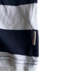 Lee Cooper White Casual Shirts Tops white and navy &nbsp;for Men IN L L29 W  20SKU 5228