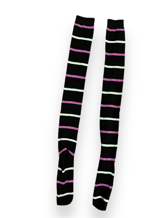 Rubynee Vintage y2k compression unisex black socks