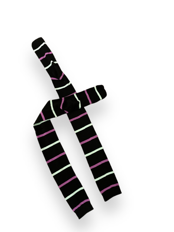 Rubynee Vintage y2k compression unisex black socks