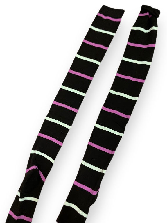 Rubynee Vintage y2k compression unisex black socks