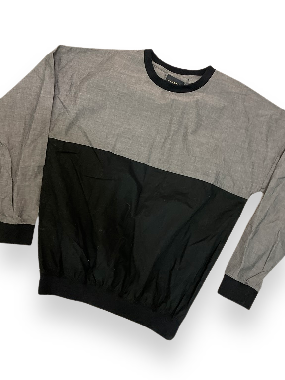 Rubynee Vintage y2k zara man black & grey cotton sweatshirt
