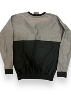 Rubynee Vintage y2k zara man black & grey cotton sweatshirt