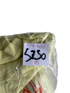 Vintage YELLOW adidas yellow T-shirt adidas Love Unites Graphic &nbsp;L 27 W 21 SKU 5230