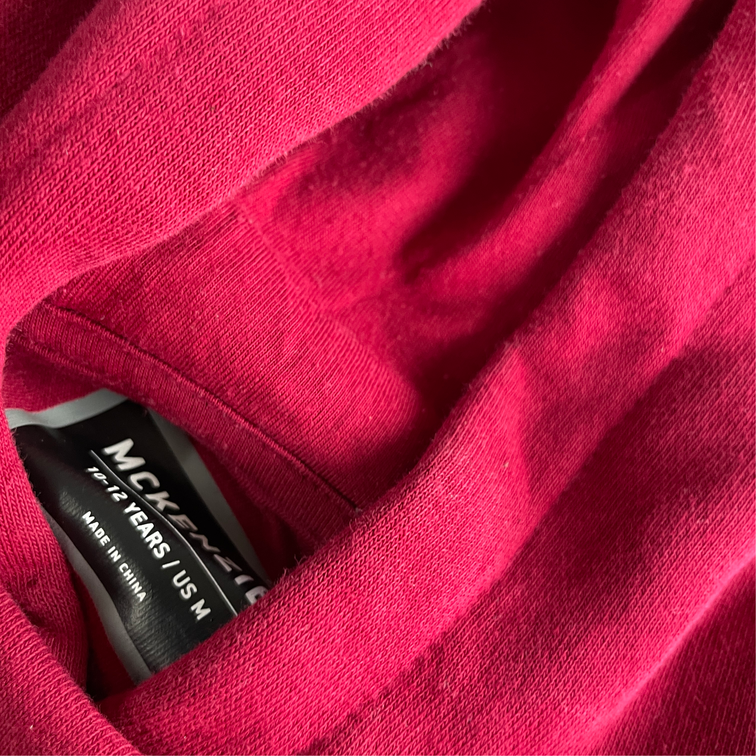 McKenzie Burgundy Hoodie SKU 5231