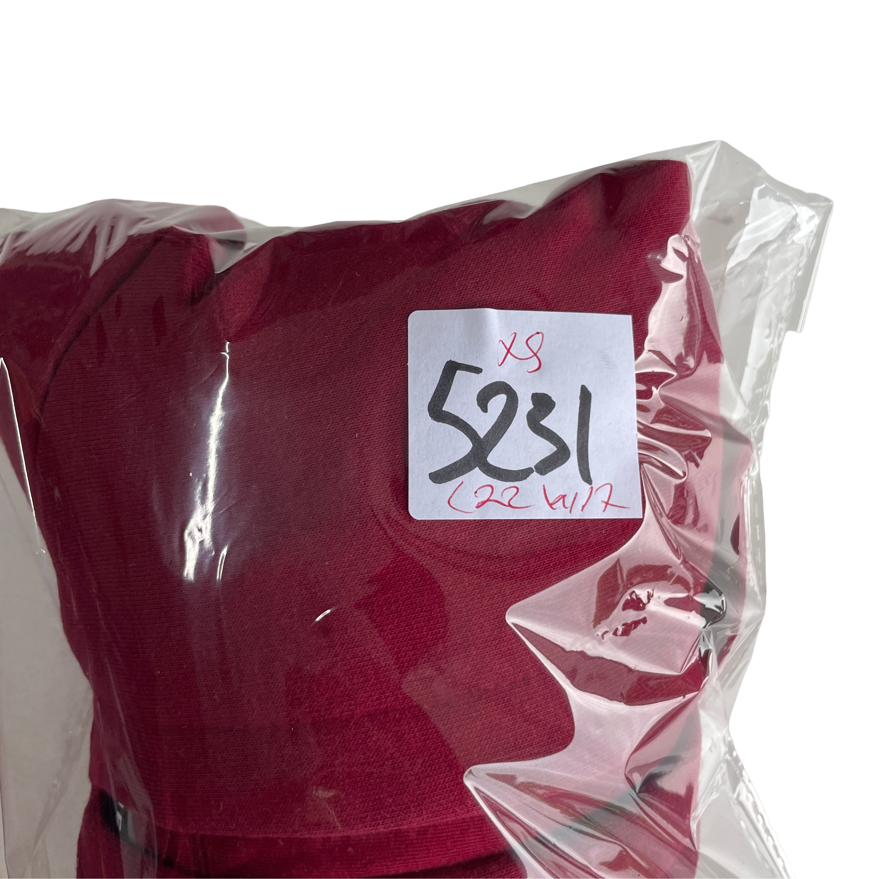 McKenzie Burgundy Hoodie SKU 5231