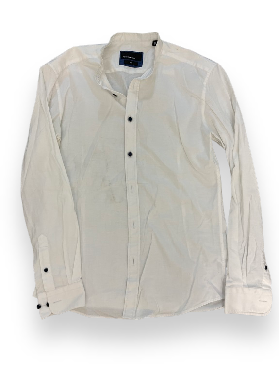 Rubynee Vintage y2k mens remus oumo jean slim fit white shirt