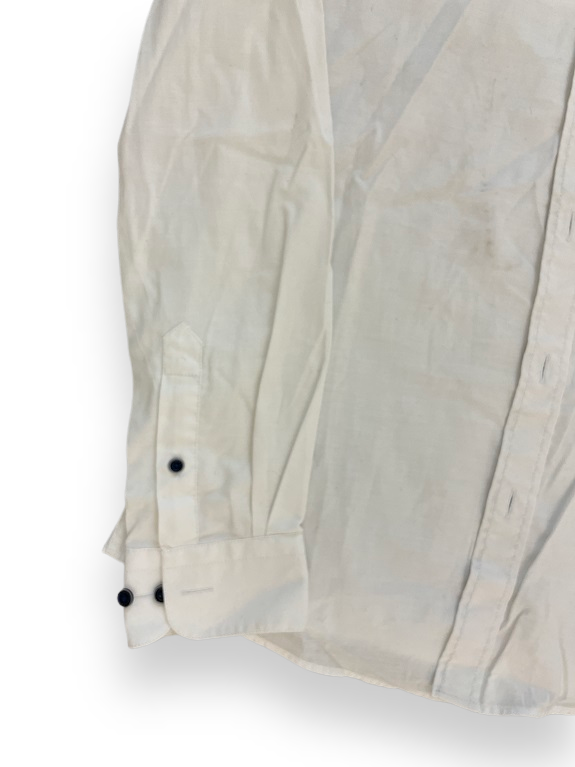 Rubynee Vintage y2k mens remus oumo jean slim fit white shirt