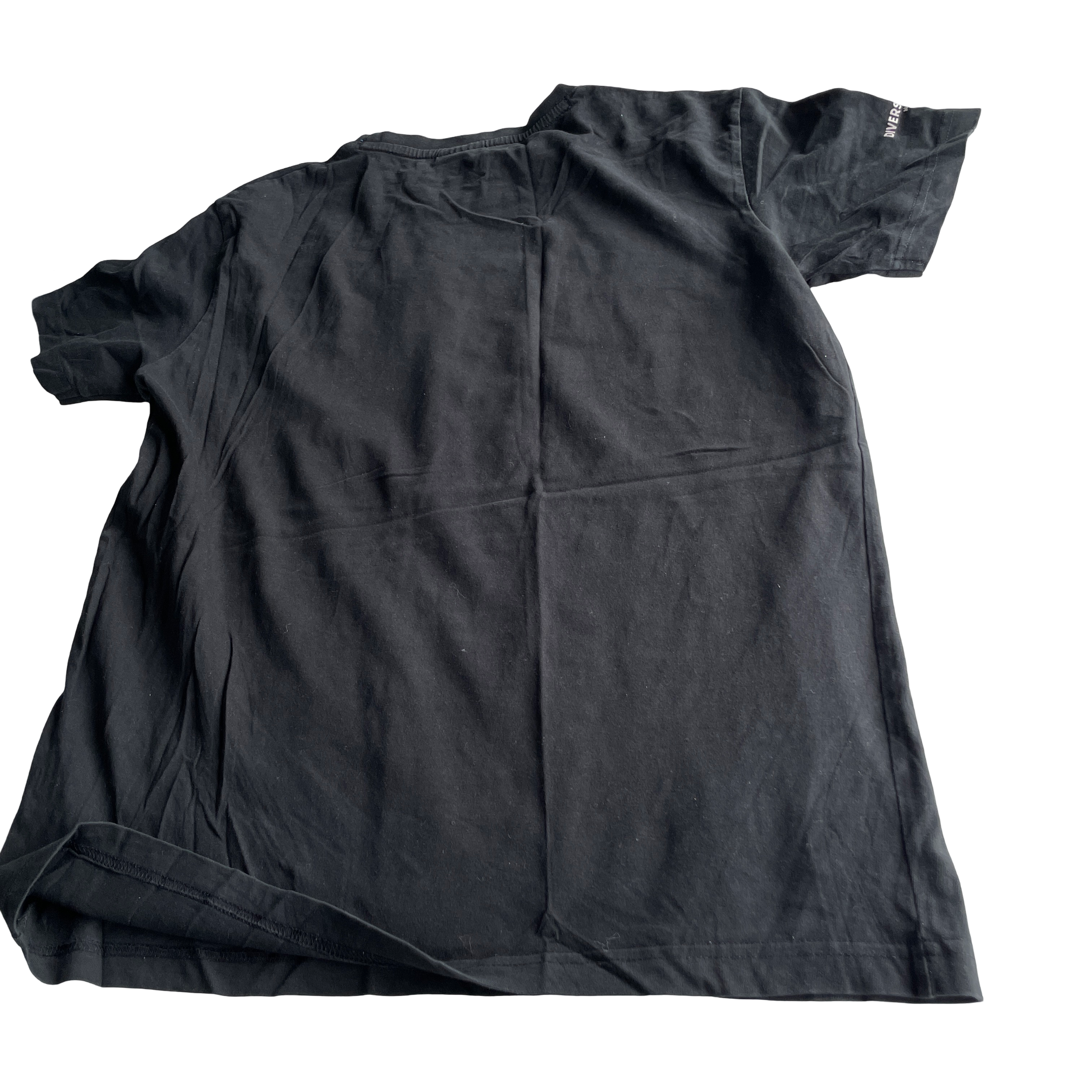 vintage black american t shirt in size M mens L 27 W 19 SKU 5236