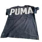 Puma Vintage Black Athleisure Tee Sz M L 29 W 20 SKU 5237
