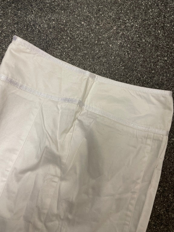 Rubynee Vintage y2k mark & spencers ladies mini white skirt