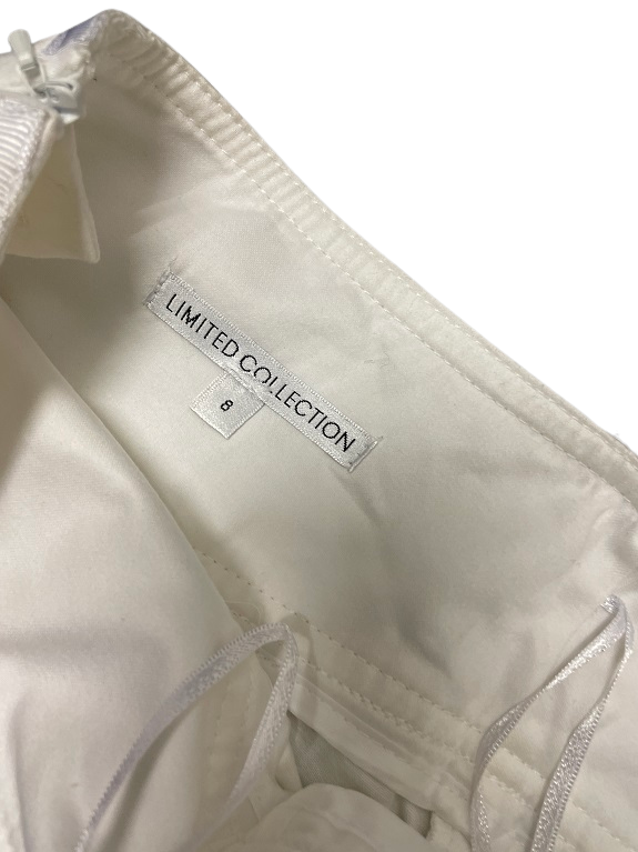 Rubynee Vintage y2k mark & spencers ladies mini white skirt