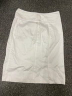 Rubynee Vintage y2k mark & spencers ladies mini white skirt