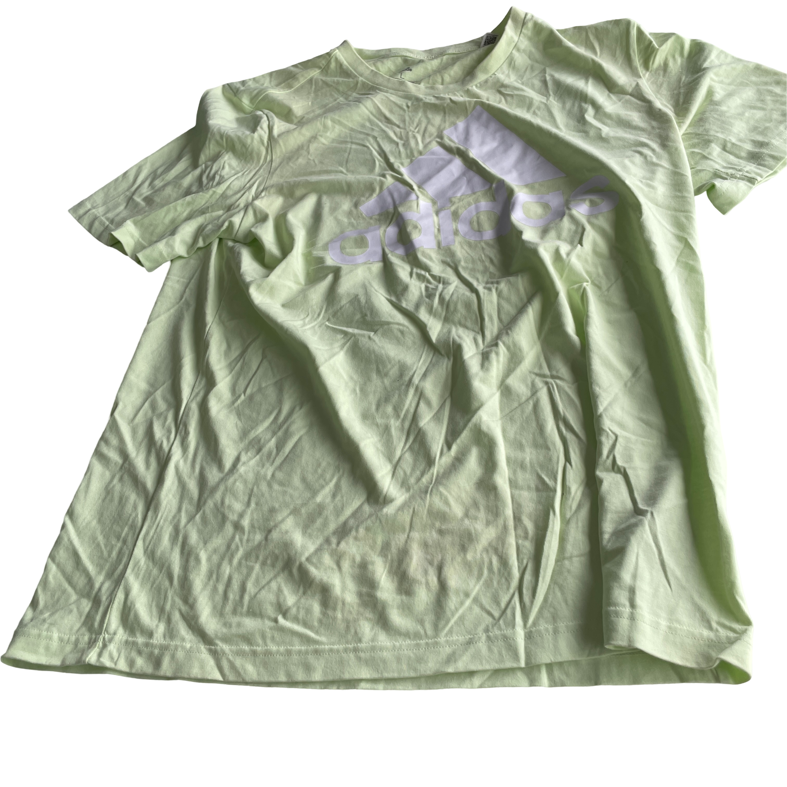 adidas T-Shirt mens in yellow L 30 W 20 SKU 5239