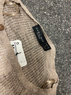 Rubynee Vintage y2k Knitwear brown zara man jumper