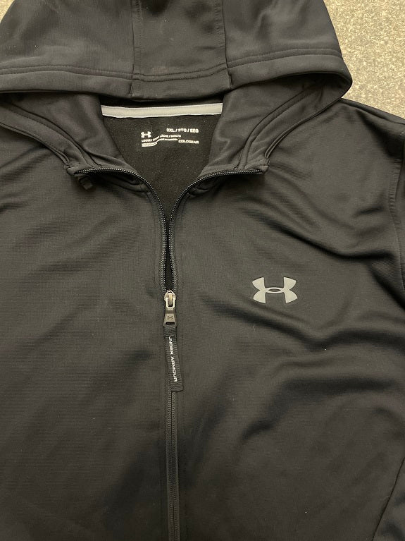 Rubynee Vintage y2k black under armour mens hoodie size XXL