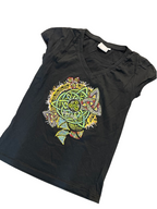 Rubynee Vintage y2k graphics black tshirt