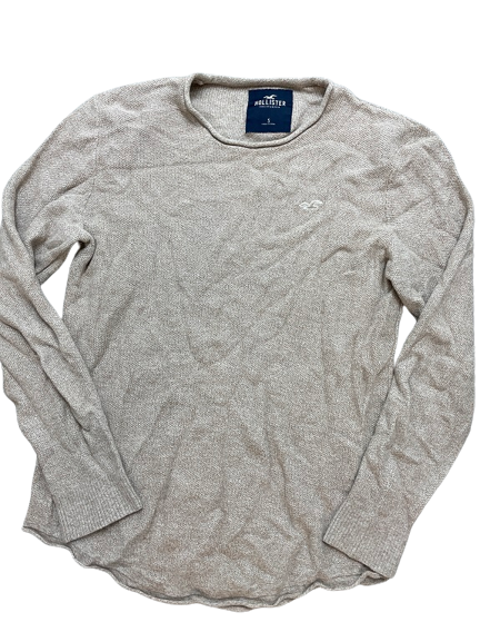 Rubynee Vintage y2k brown hollister mens long sleeve top