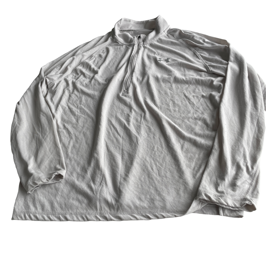 Under Armour Meridian Quarter Zip in Grey