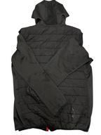 Rubynee Vintage y2k O'Neill Mens Black Quilted Zip up hoodie Size M
