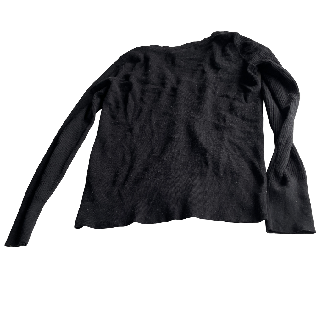 Banana republic Soft Touch V-Neck Cardigan with Gathered Shoulders