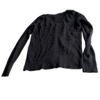 Banana republic Soft Touch V-Neck Cardigan with Gathered Shoulders