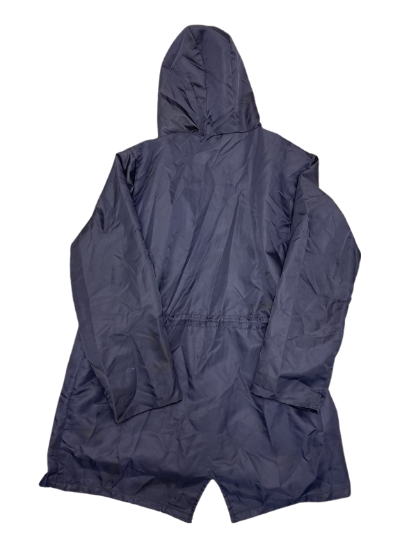 Rubynee Vintage y2k Navy blue lightweight waterproof raincoat hoodie
