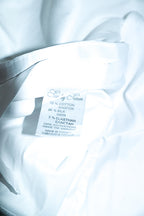 Vintage SMC by Semco men white short sleeve shirt in M|L28 W20|SKU 6545