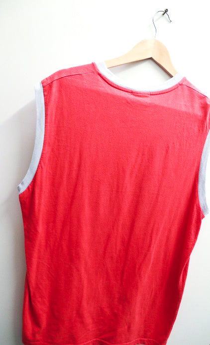 Vintage Diadora red tank top