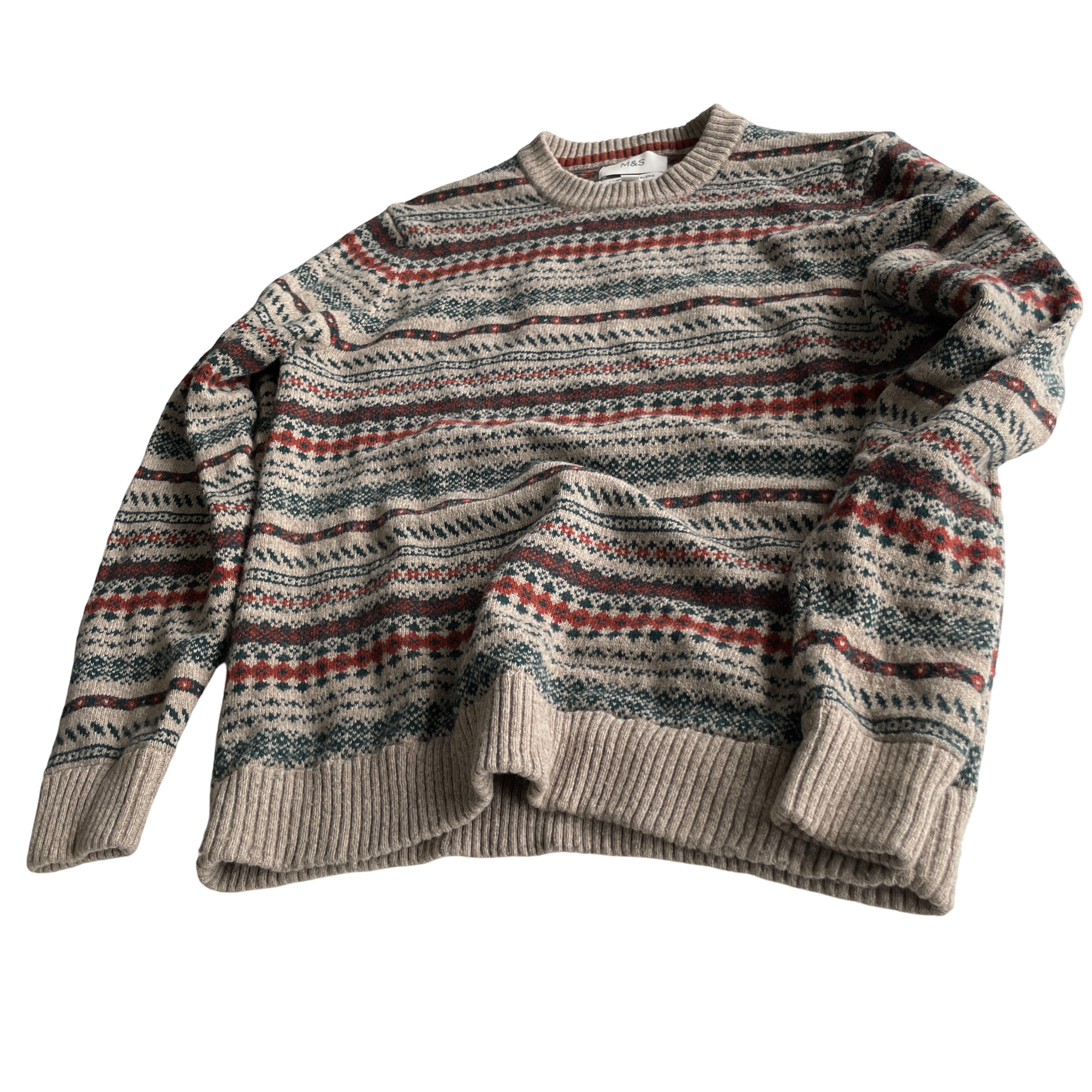 Vintage Mark and Spencer Nordic Sweater