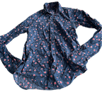 ZARA Print Multi Slim Fit Button-Down Shirt