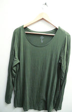 Vintage GAP green round neck large womens tees