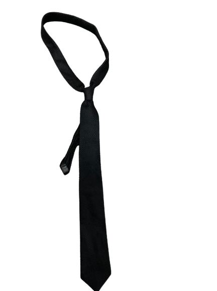 Rubynee Vintage mens autograph black suit tie