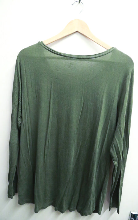 Vintage GAP green round neck large womens tees