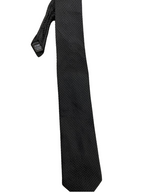 Rubynee Vintage mens autograph black suit tie