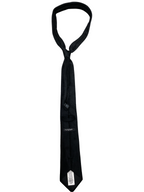 Rubynee Vintage mens autograph black suit tie